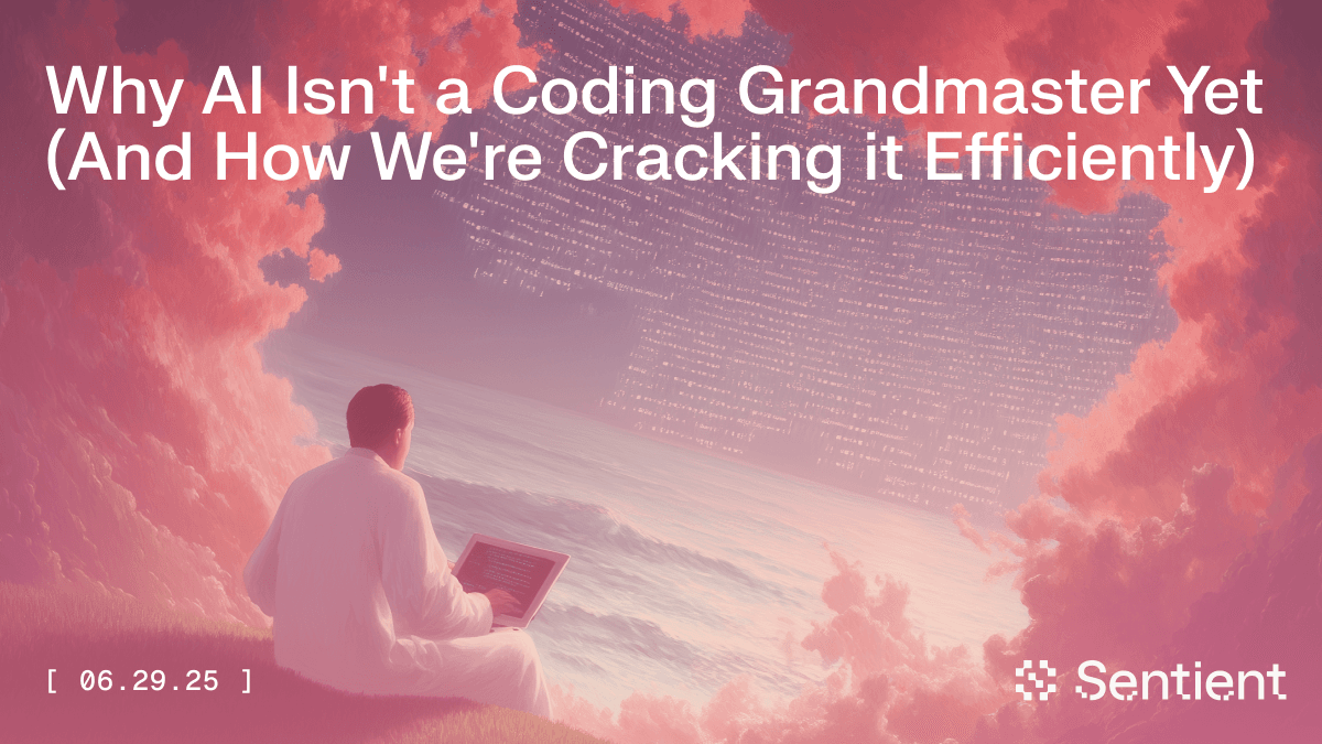 Why AI Isn't a Coding Grandmaster Yet (And How We're Cracking it Efficiently)